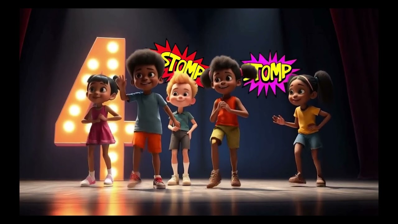 Number Dance Party Song