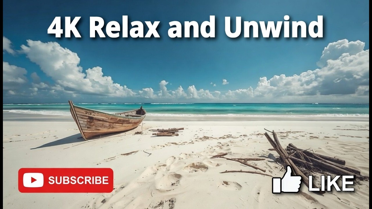 4K Screensaver for TV | Relax and Unwind with This Tropical Island View