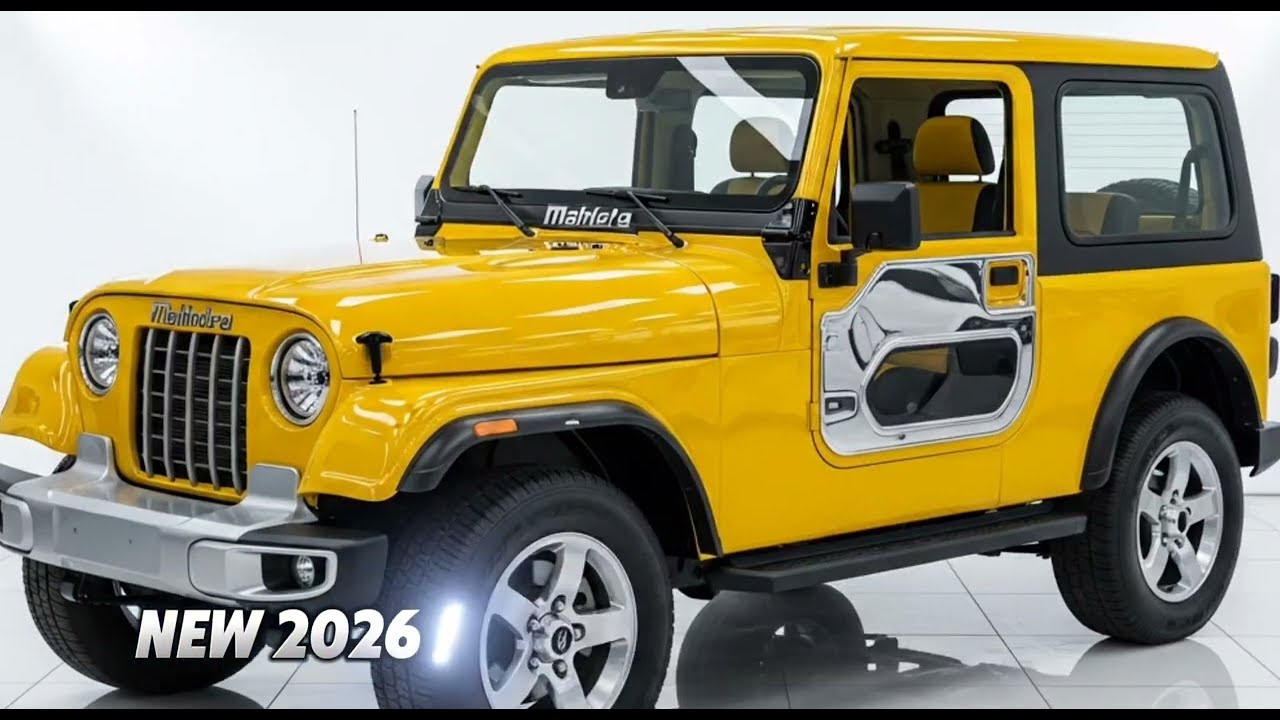 New 2026 Mahindra CJ3B Jeep 🚙 | Classic Look, Modern Power | Full Details Hindi