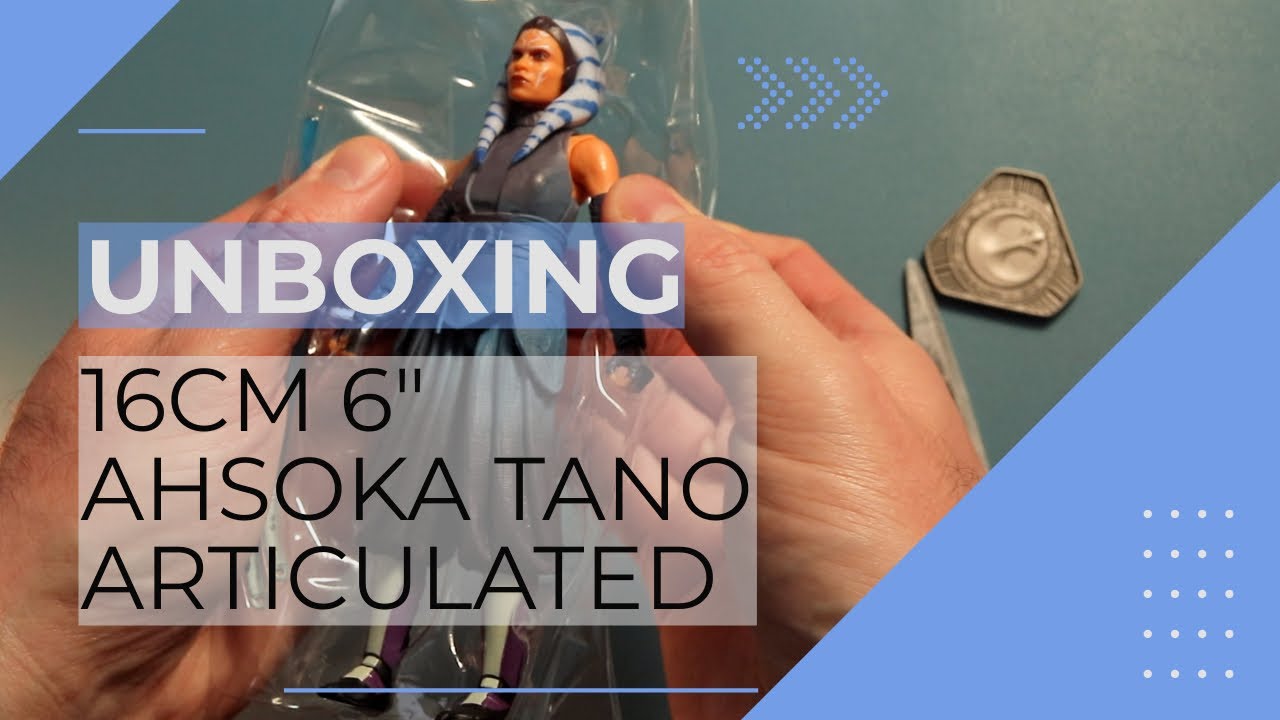 Asoka figure unboxing