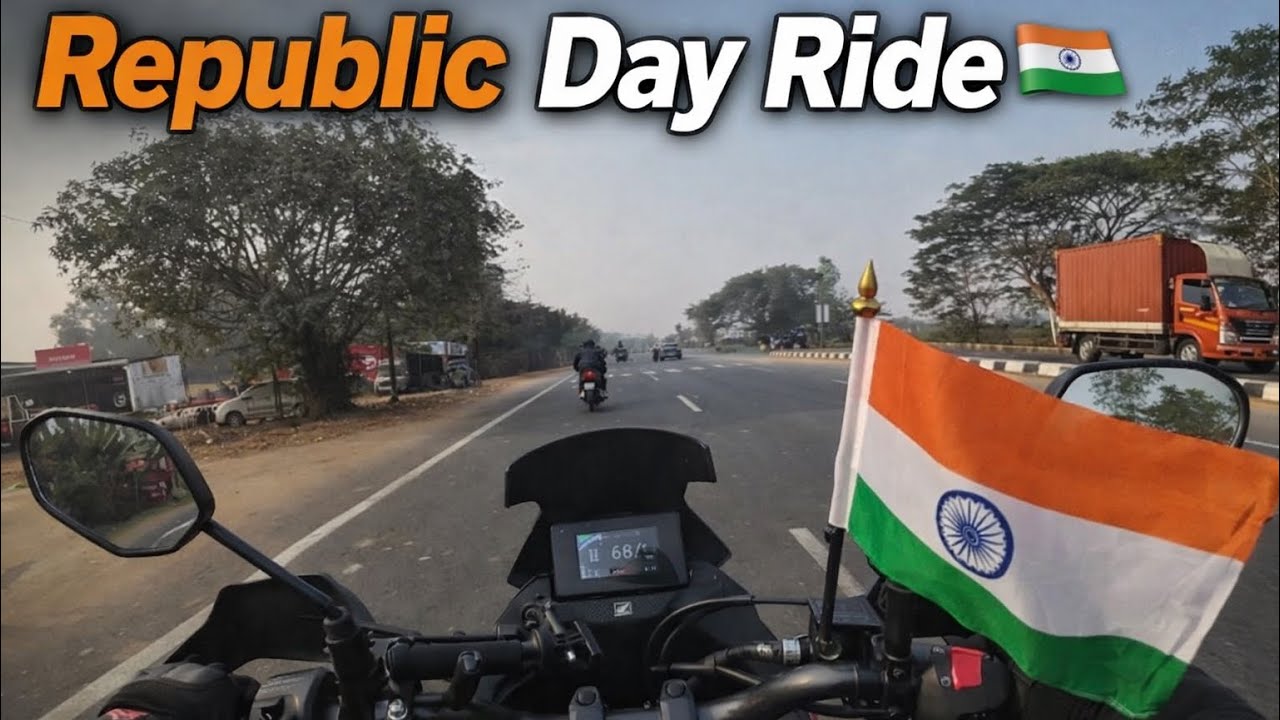 Republic Day Ride 🇮🇳 | Freedom on Two Wheels 🏍️