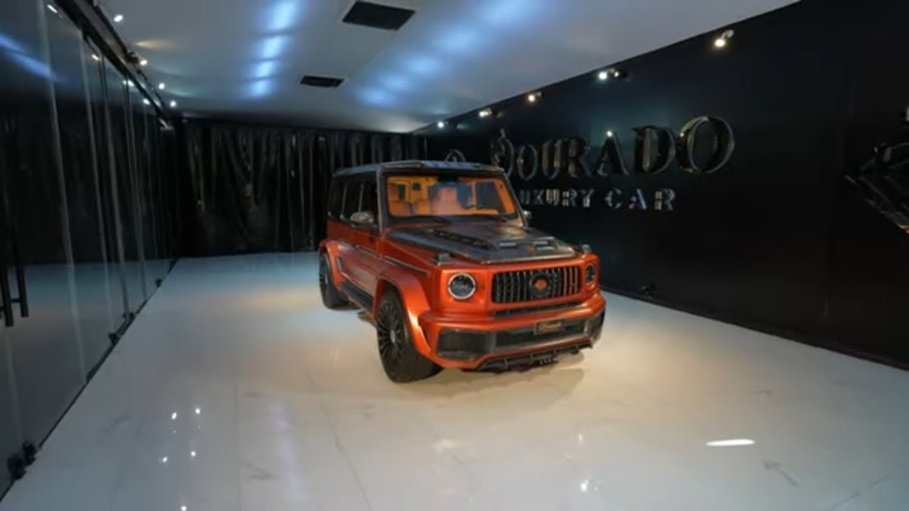 G7X Onyx Concept in Copper Orange Exterior and Mandarin Orange Interior for Sale in Dubai
