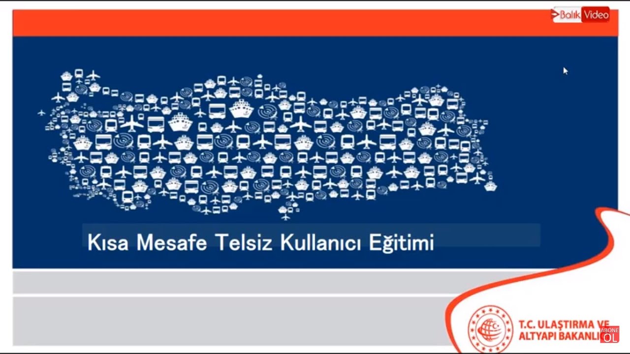 GÜNCEL KMT EĞİTİM DÖKÜMANI (KISA MESAFE TELSİZ)