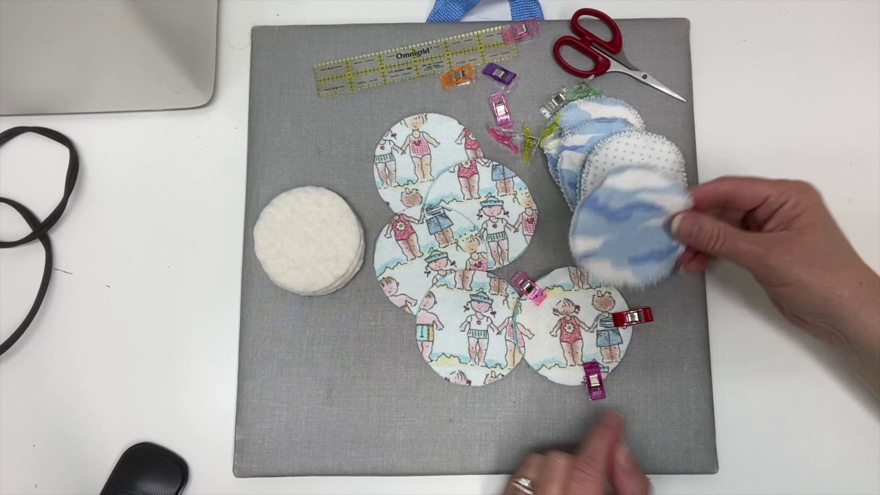 Beginner Sewing - Eco Friendly Reusable Makeup Remover Cloths