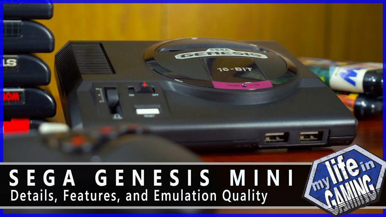 Sega Genesis Mini - Details, Features, and Emulation Quality / MY LIFE IN GAMING