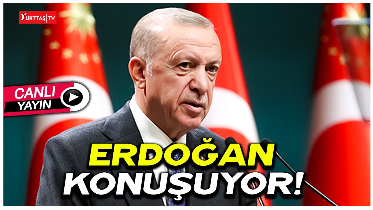 Cumhurbaşkanı Recep Tayyip Erdoğan iftar programında konuşuyor