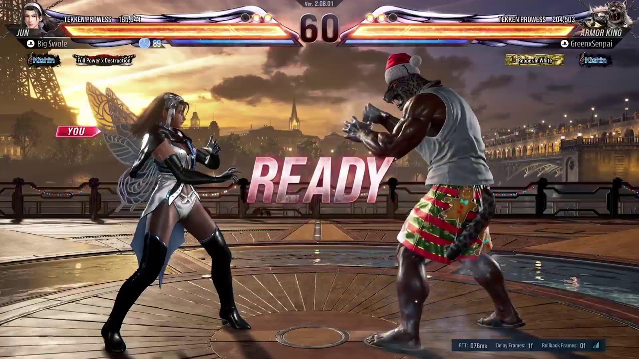 Playing Tekken Ranked cuz i hate myself