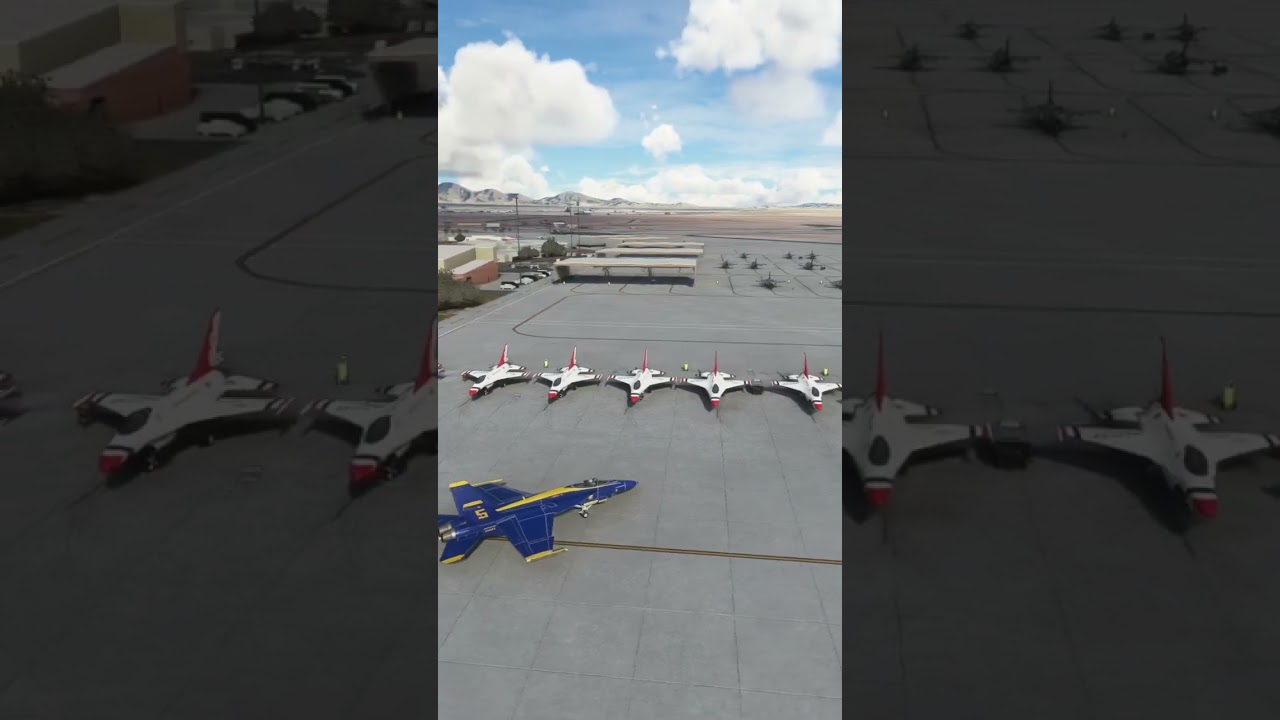 Nellis Air Force Base! #shorts