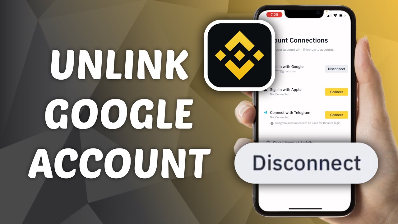 How to Unlink Google Account from Binance
