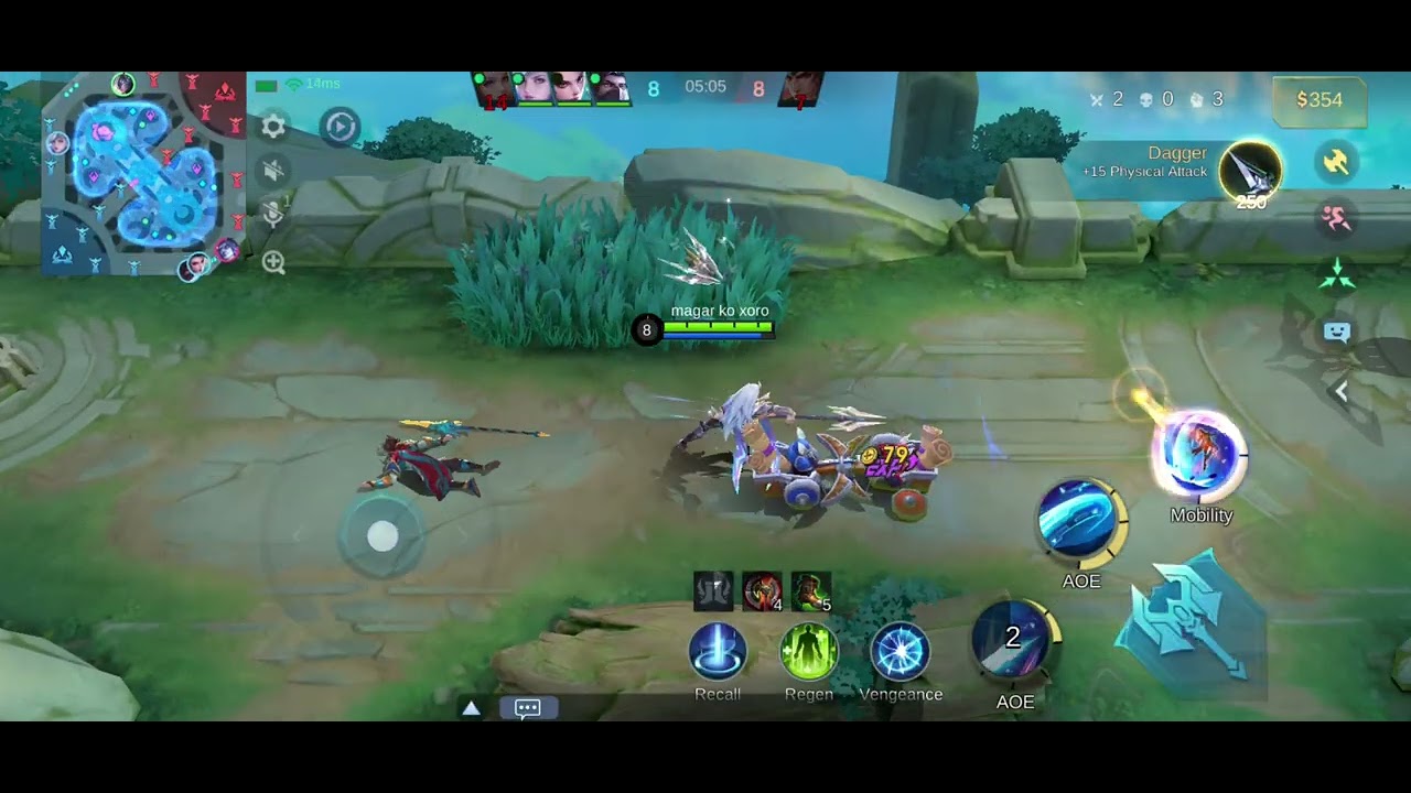 Mobile legend alpha gameplay 