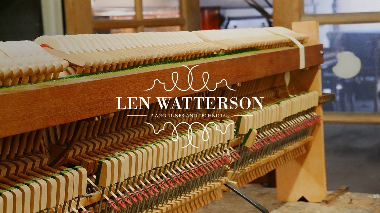 The repair of a piano action