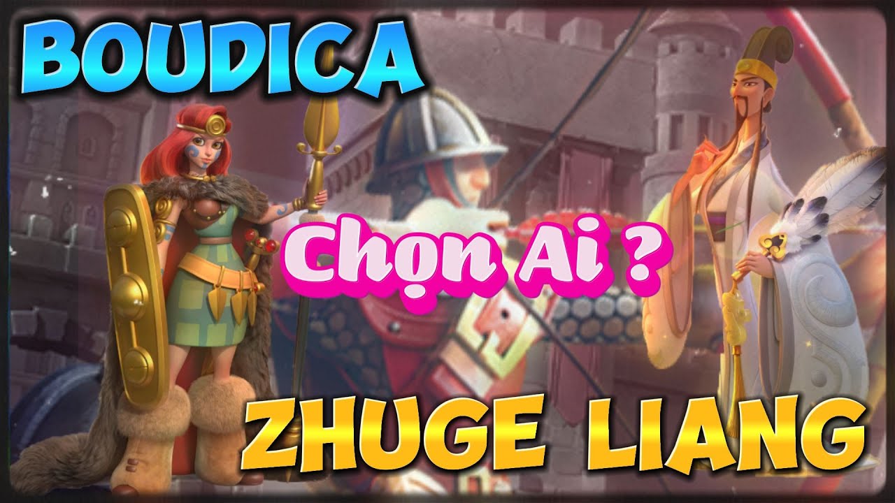 Ky Mới Sắp Ra Vẫn phải Max Boudica . Lên GCL Hay Boudica Cho Open field? Tướng nào đa dụng hơn?