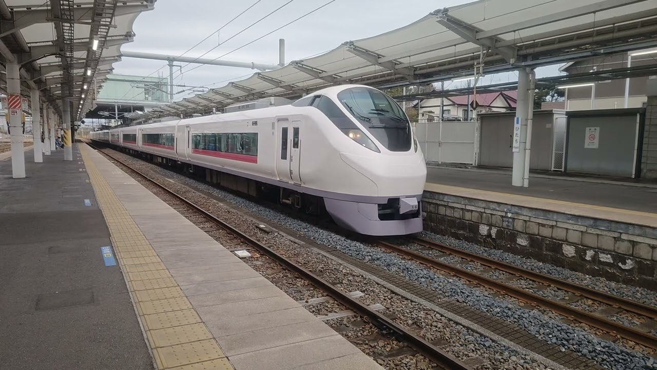 上野東京ライン 東海道線直通 E657系 特急ひたち 日立駅到着〜発車 (いつでもを夢を 1凸)