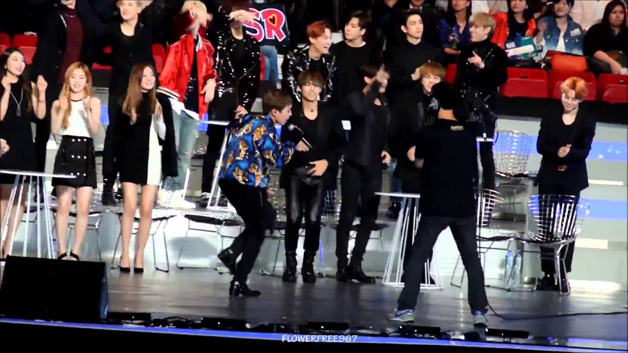 【HD】BTS/GOT7/Red Velvet/Twice reaction to EXO 