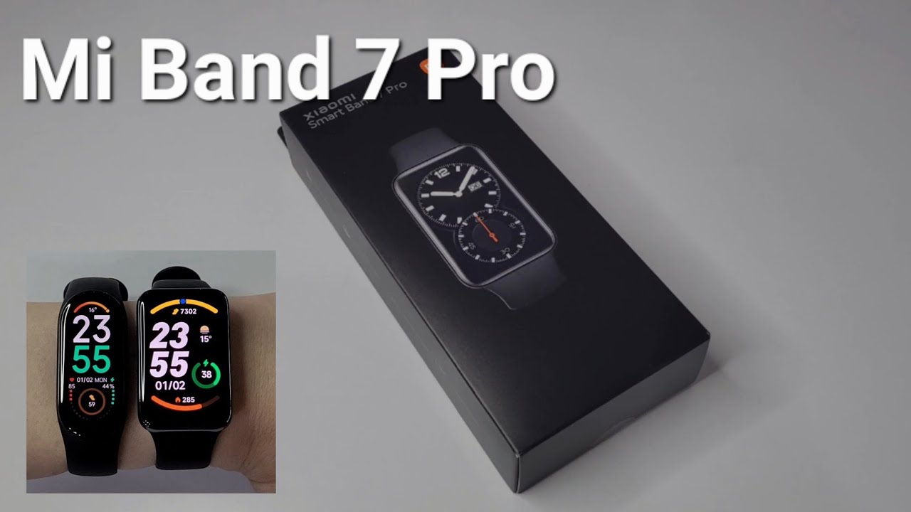 Xiaomi Smart Band 7 Pro, Unbox and Comparison