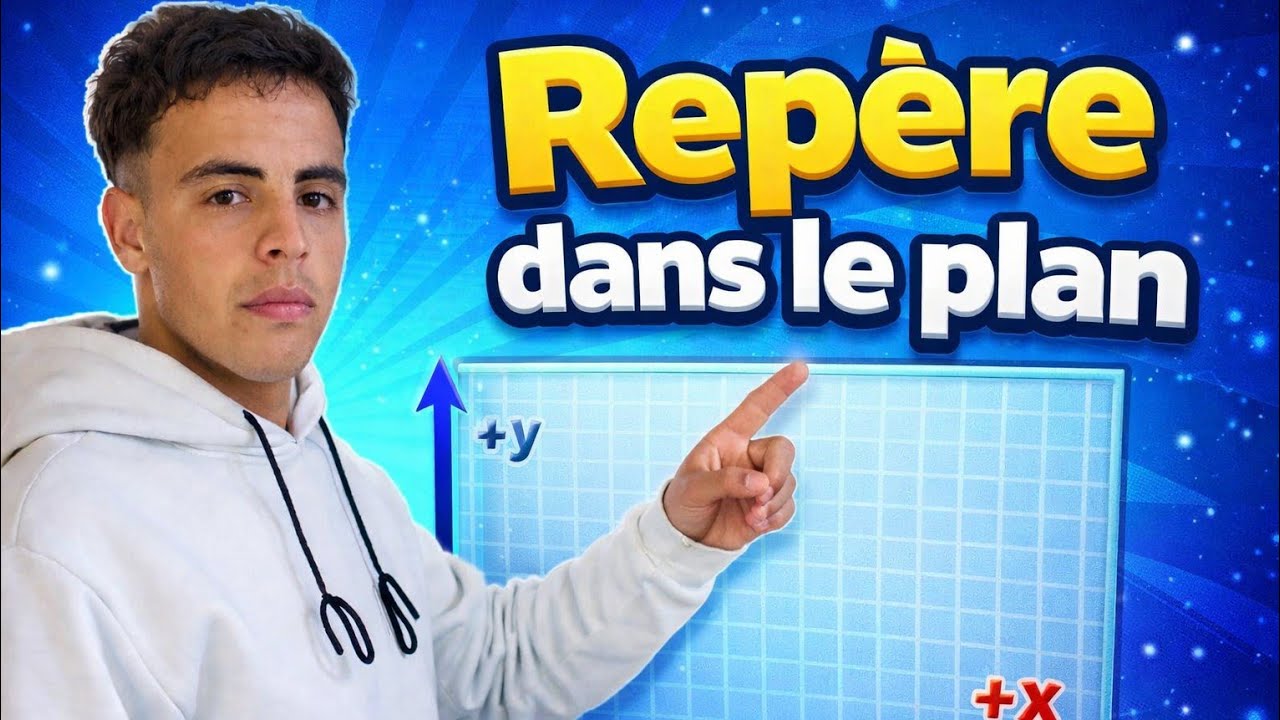 🆘Repère dans le plan expliqué simplement | -3ème année Collège🌟#partie1