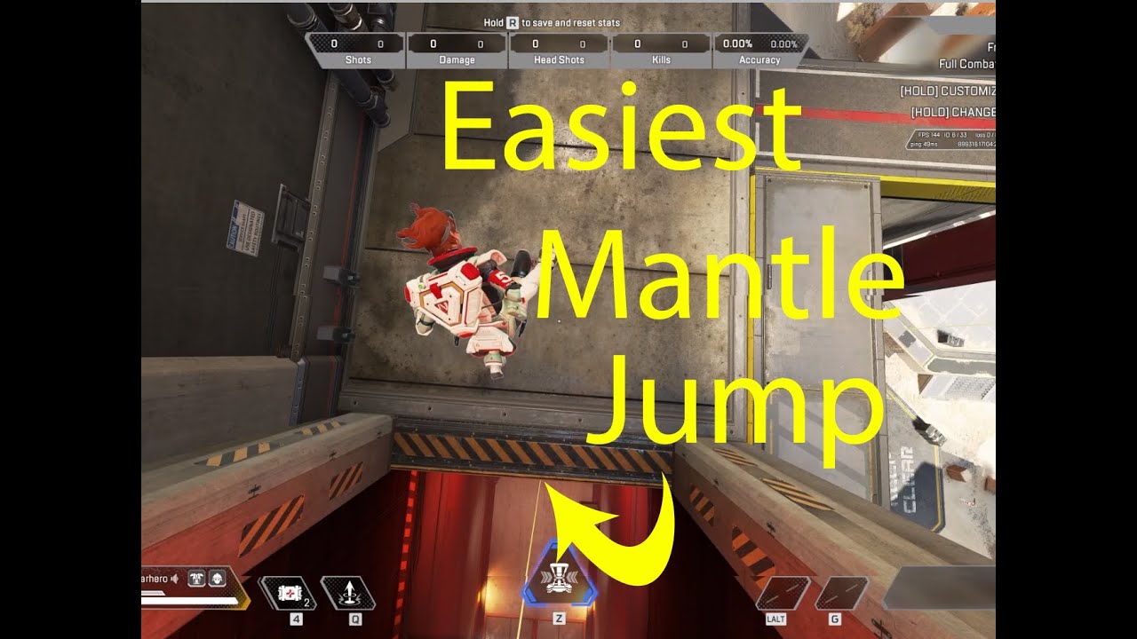 The EASIEST way to MANTLE JUMP in Apex! [Apex Legends] [Tutorial] [Mantle Jump] [Season 17]