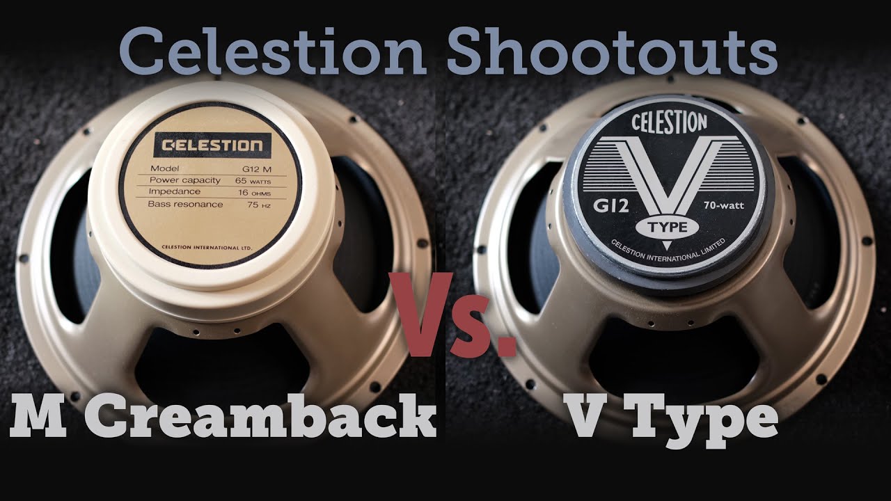 Celestion M Creamback Vs V Type