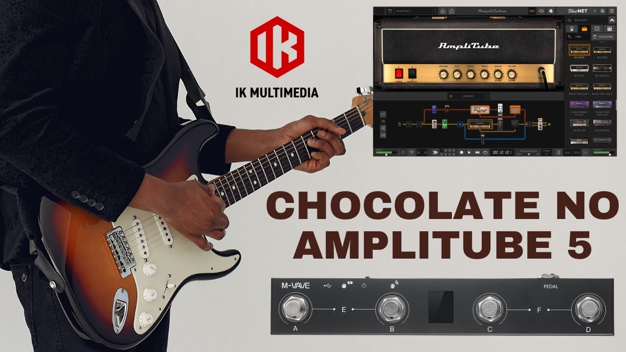 Como ussar o Chocolate no Amplitube 5 - TUTORIAL