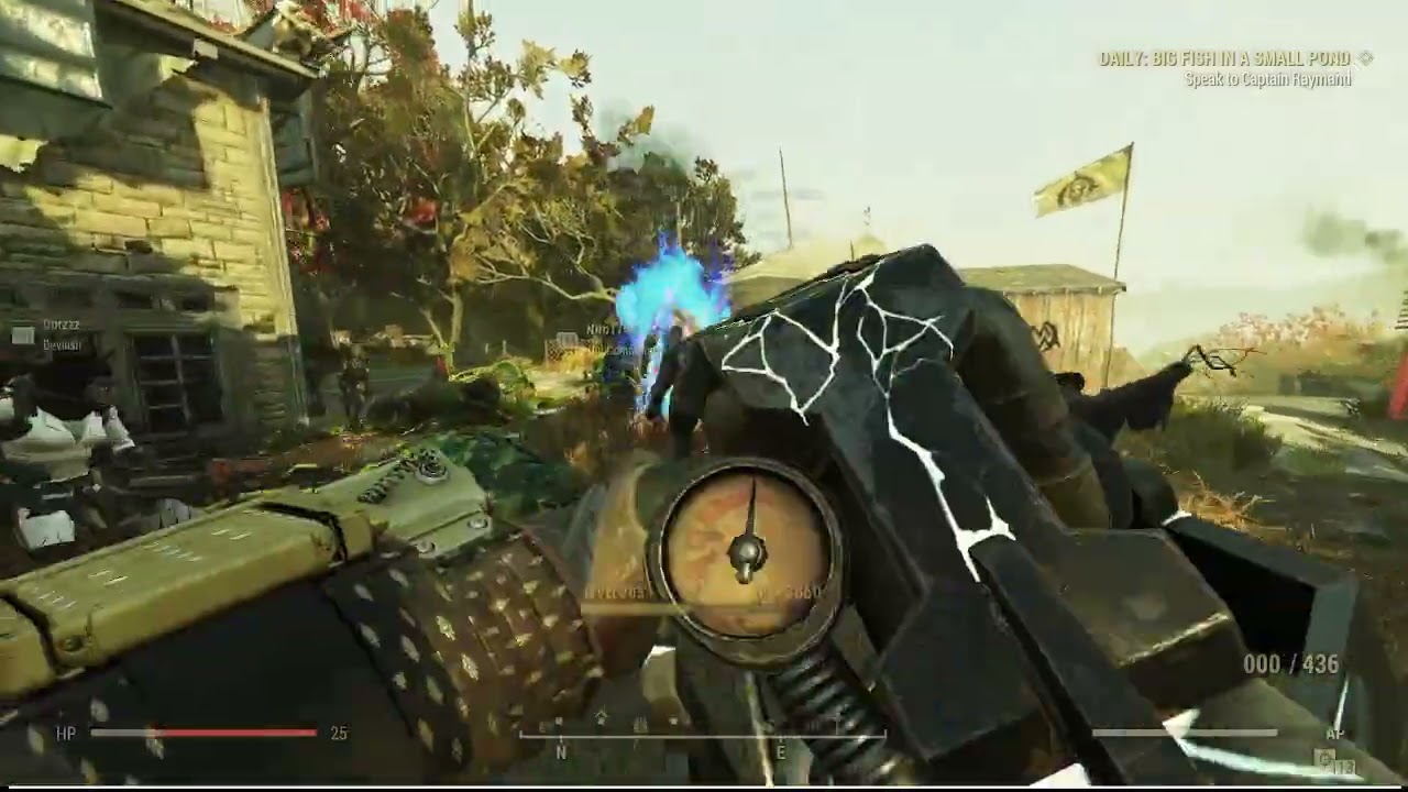 Quick BIGFOOT TAKEDOWN after Moonshiner's Jamboree! Fallout76