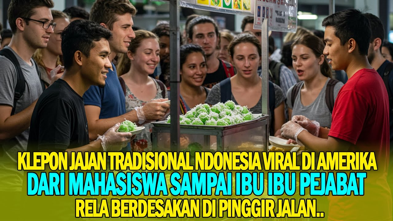 Klepon Jajan Khas Indonesia Viral Di Amerika!