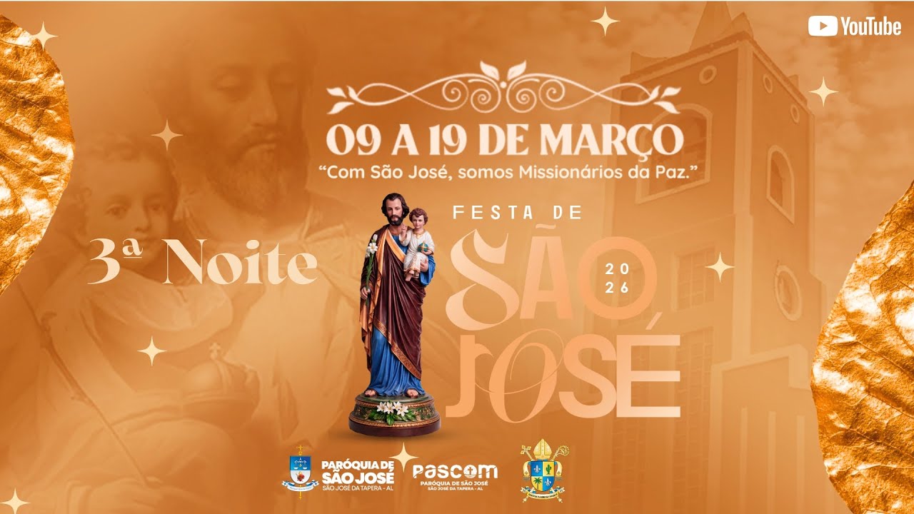 3ª noite dos festejos em honra a São José