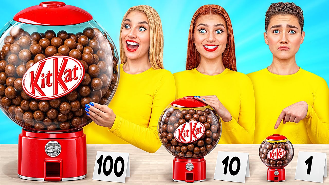 100 Слоев Еды Челлендж | Смешные Кухонные Войны от Multi DO Challenge