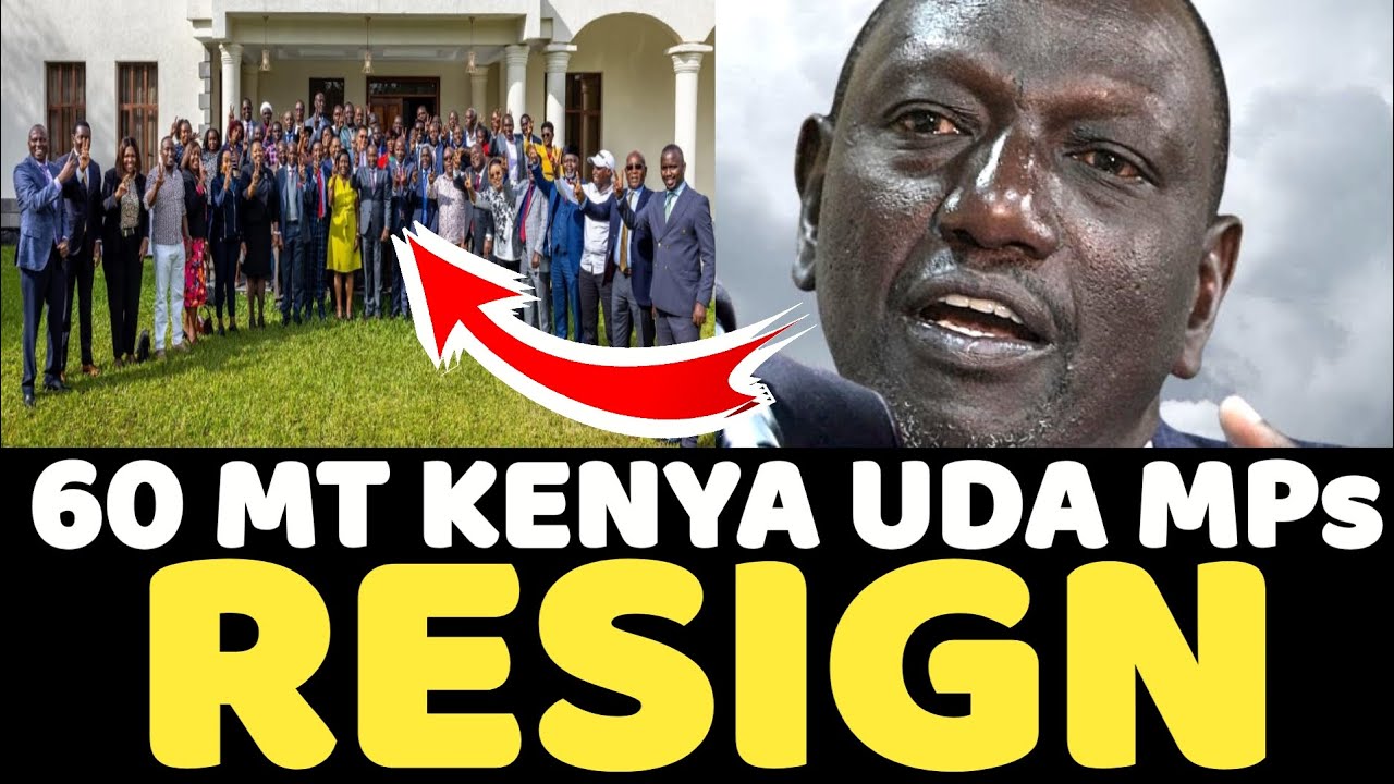 End of Ruto! 60 MT KENYA UDA MPs Exit UDA Joined Uhuru and GACHAGUA!