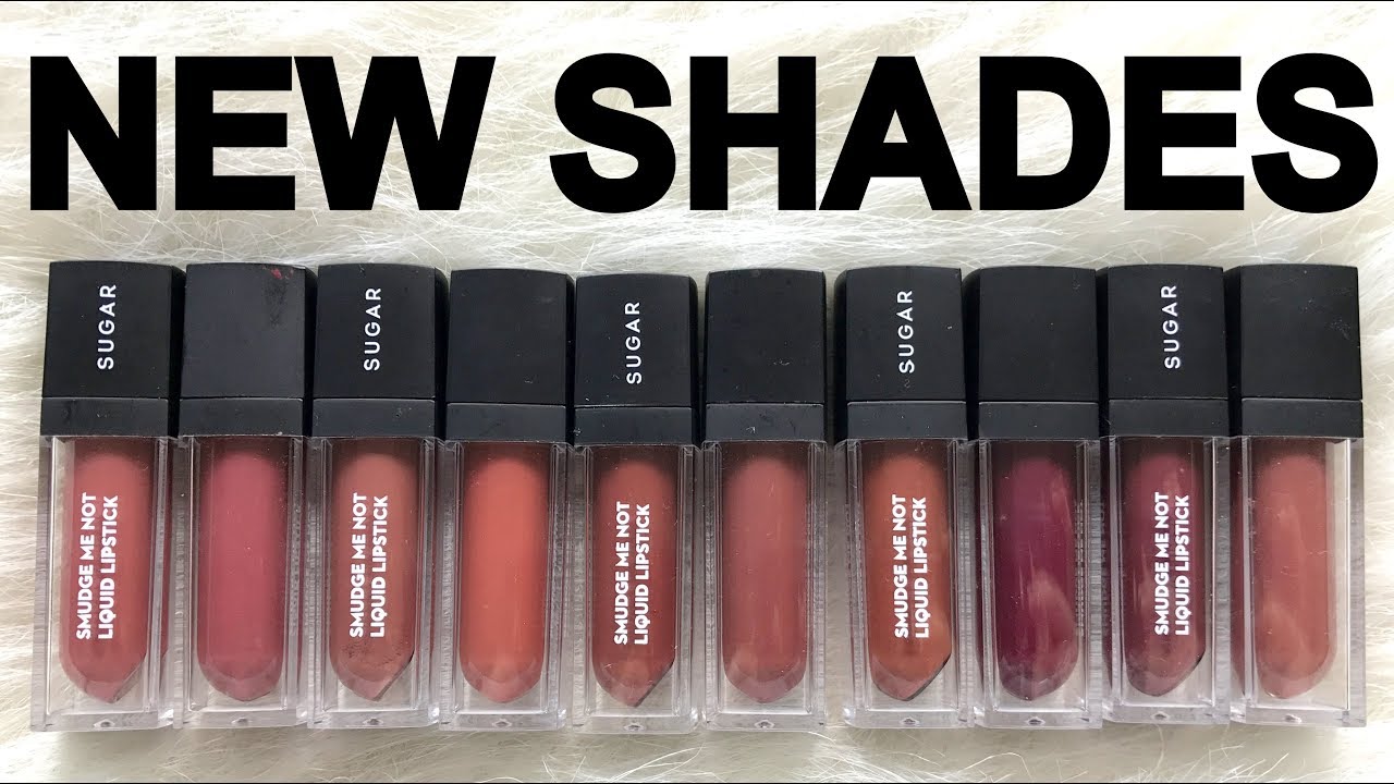 *NEW SHADES* Sugar Smudge Me Not Liquid Lipsticks | Swatches