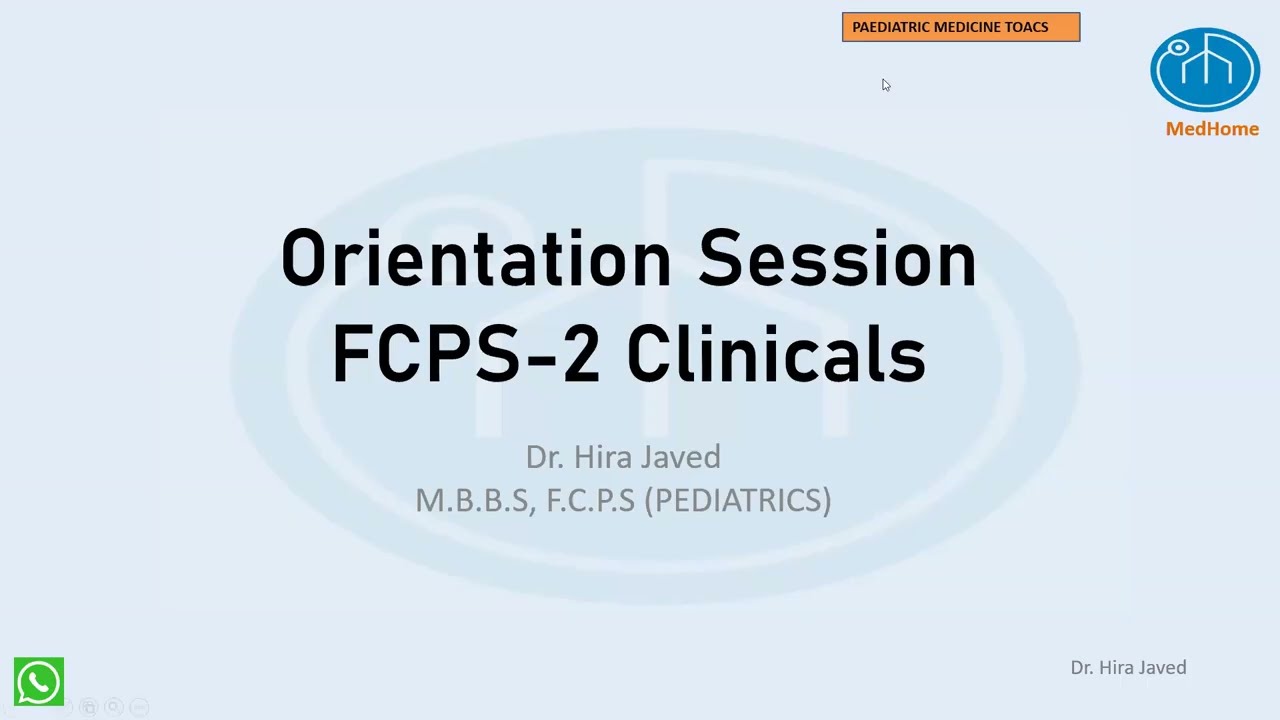 FCPS-II Paediatrics | Long & Short Case Survival Guide | What NOT to Do