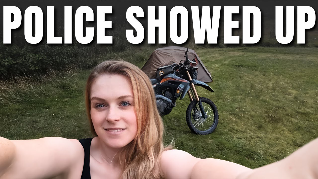 Camping, Windfarms, and an Unexpected Police Visit