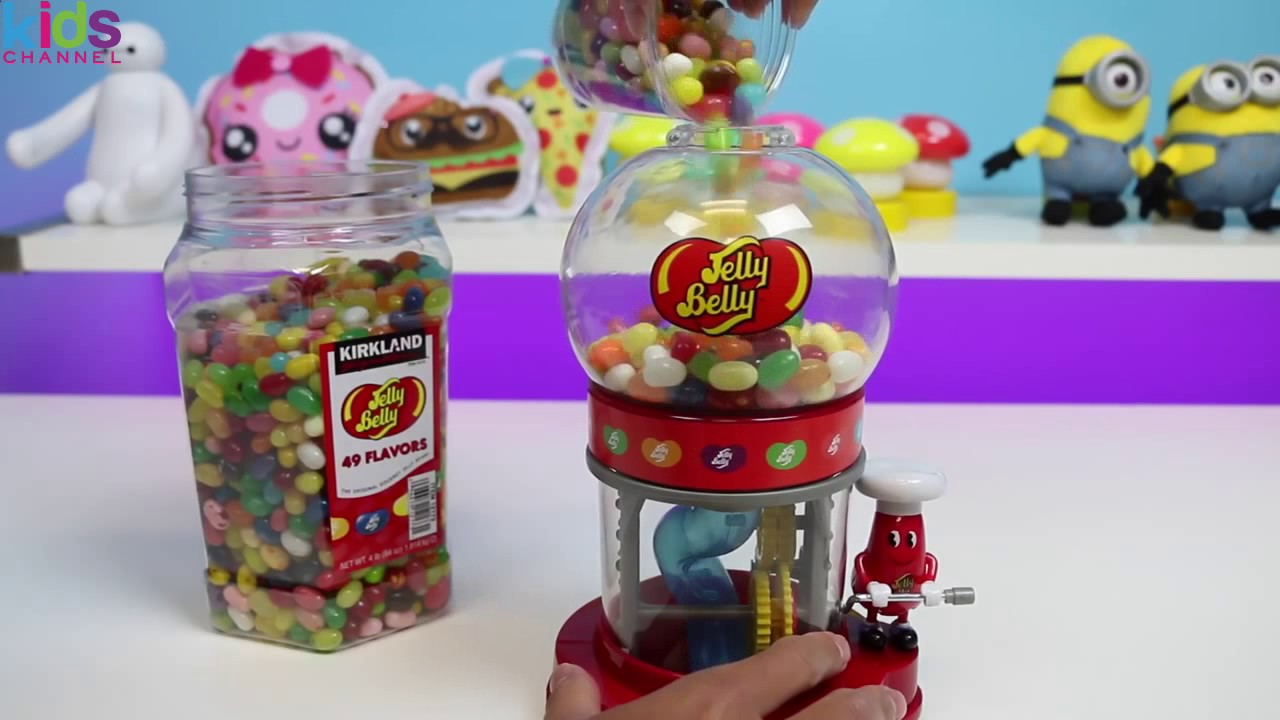 Mr. Jelly Belly Bean Machine Cool & Fun JELLY BELLY Candy Dispenser! - Kidschanel
