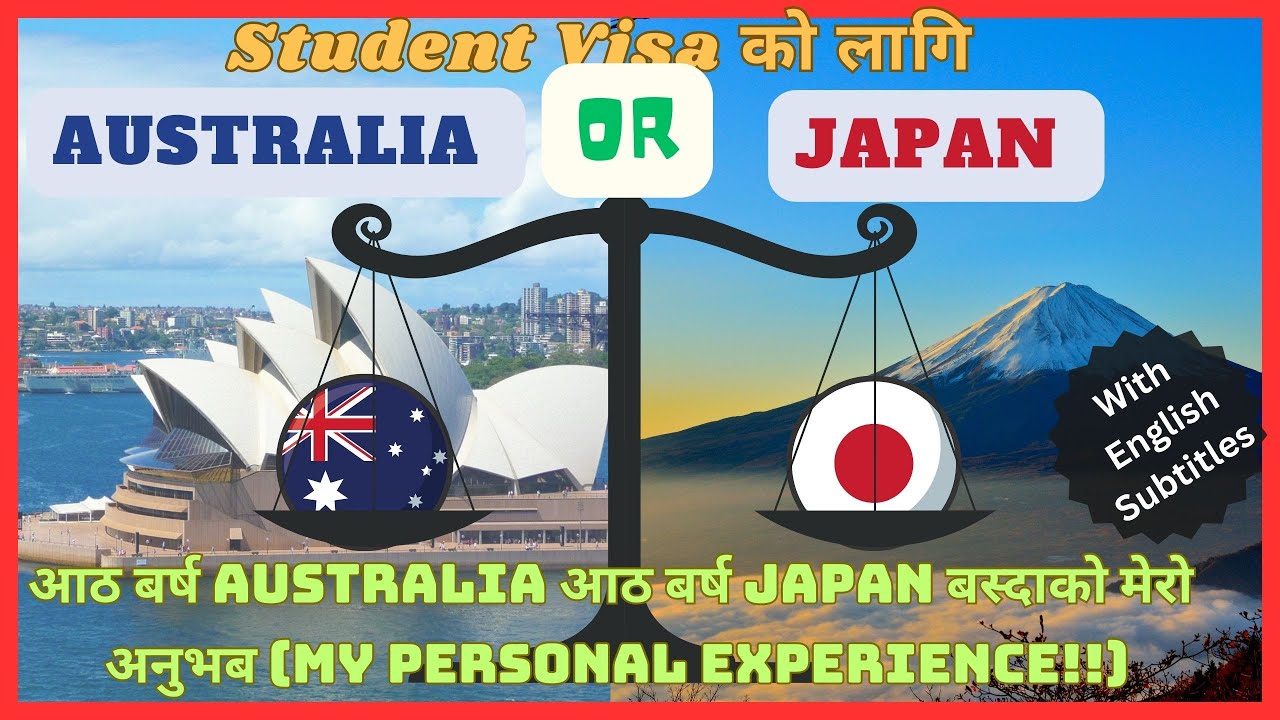 Studying Abroad: My Choice between Australia and Japan| My personal experience (English Sub.)