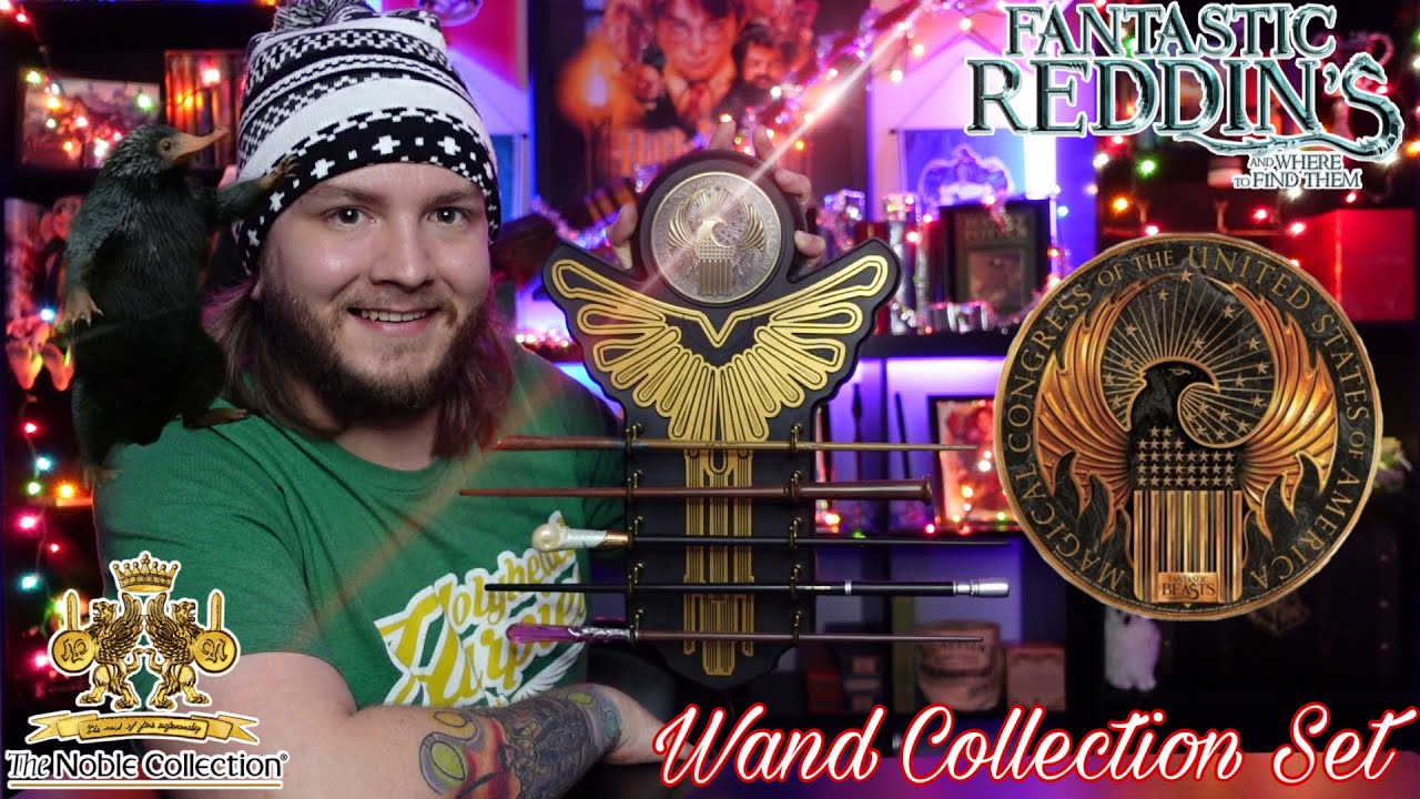 Fantastic Beast And Where To Find Them Wand Collection Set | Noble Collection Unboxing And Review