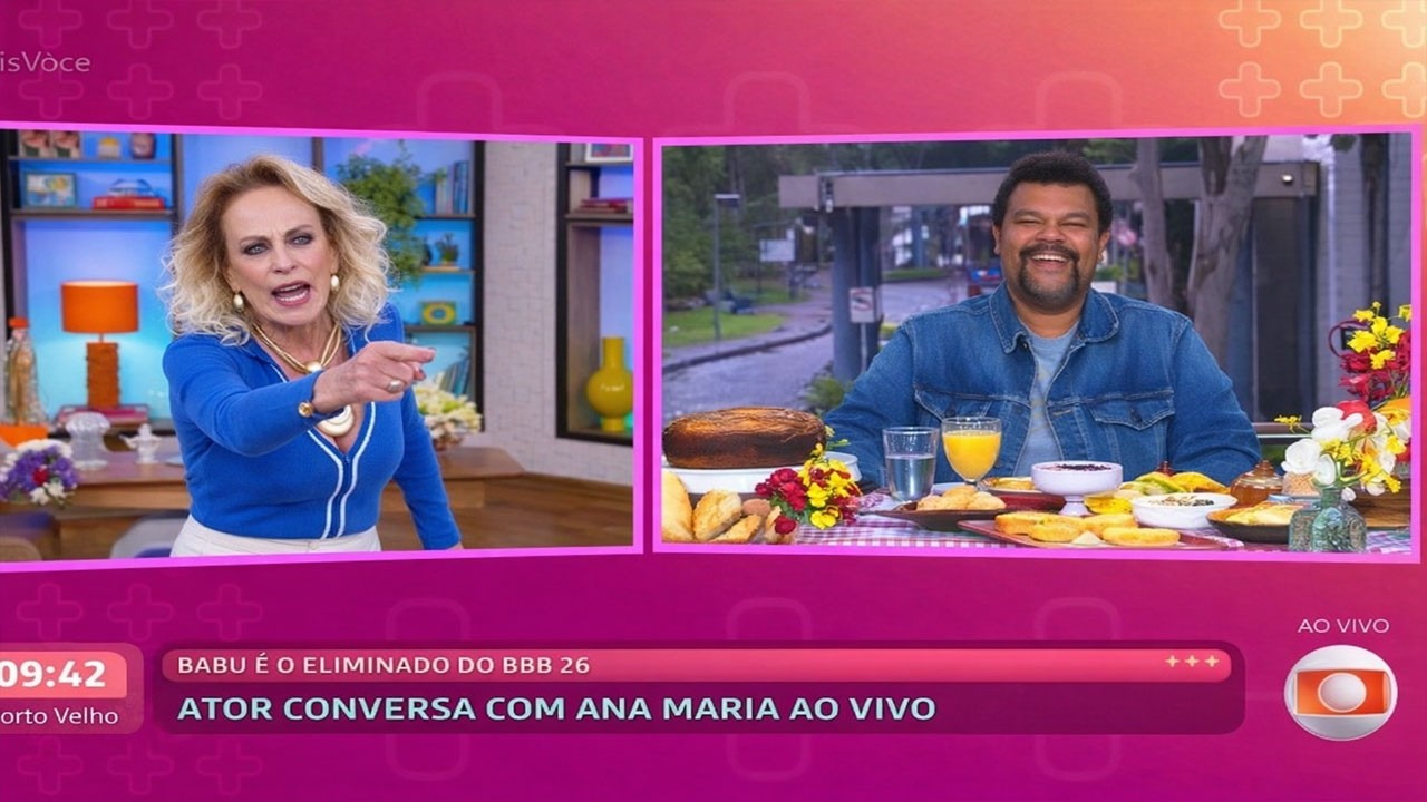 ANA MARIA HUMILHA E ESCULACHA BABU AO VIVO NO PROGRAMA MAIS VOCÊ