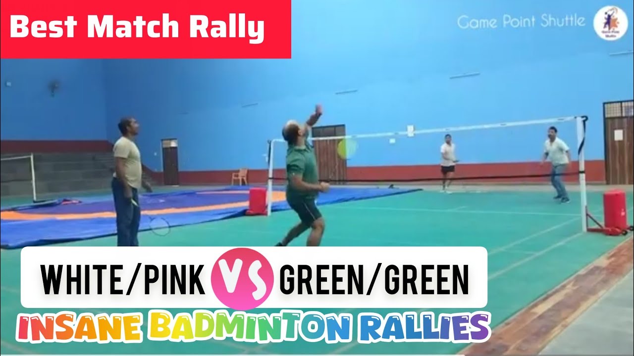 🔥Best Rallies Match🏸🔥Men's Double #match #badminton #video #sports #smash #viral #trending #knockout