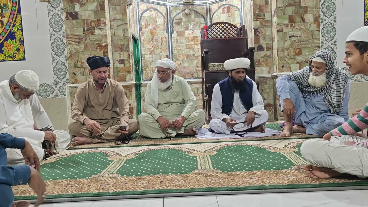Hale Dil Kis Ko Sunayen Aap Ke Hote Hue | Aamir Mahmood Chishti | New Naat at Rabbani Masjid