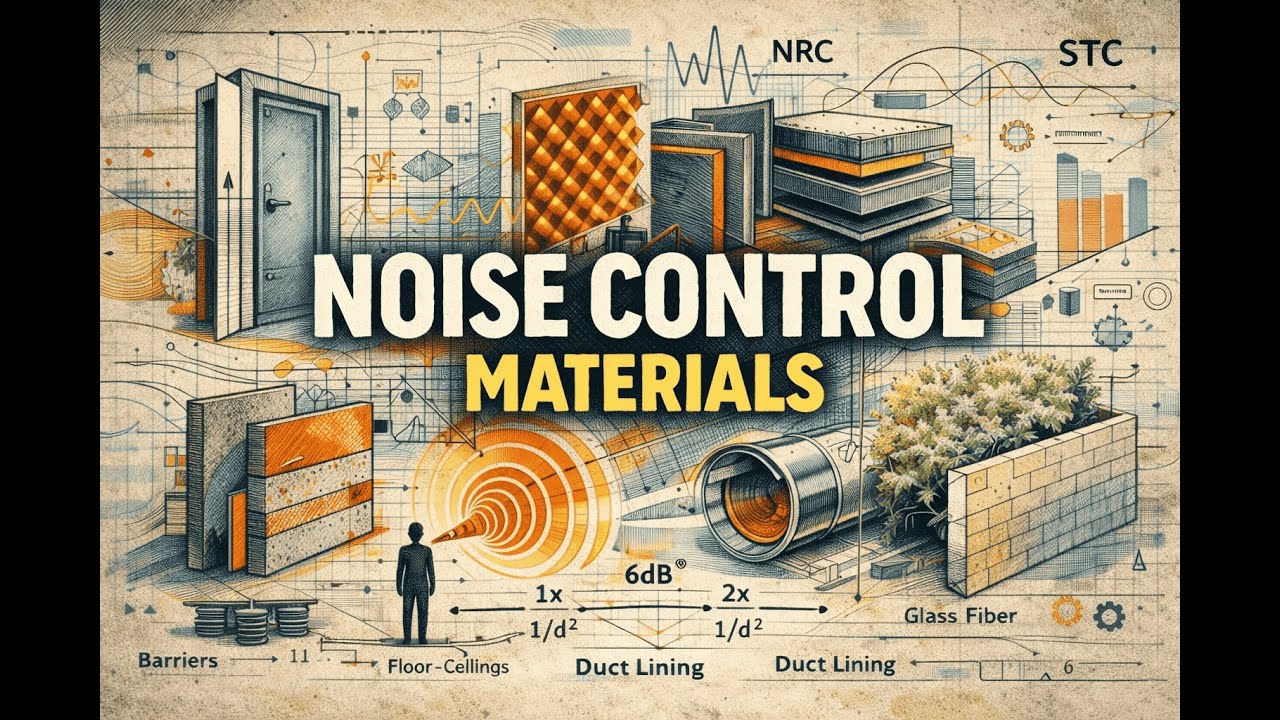ARE Exam Prep: Noise Reduction Coefficients (NRC) for PPD & PDD | ARE Lab