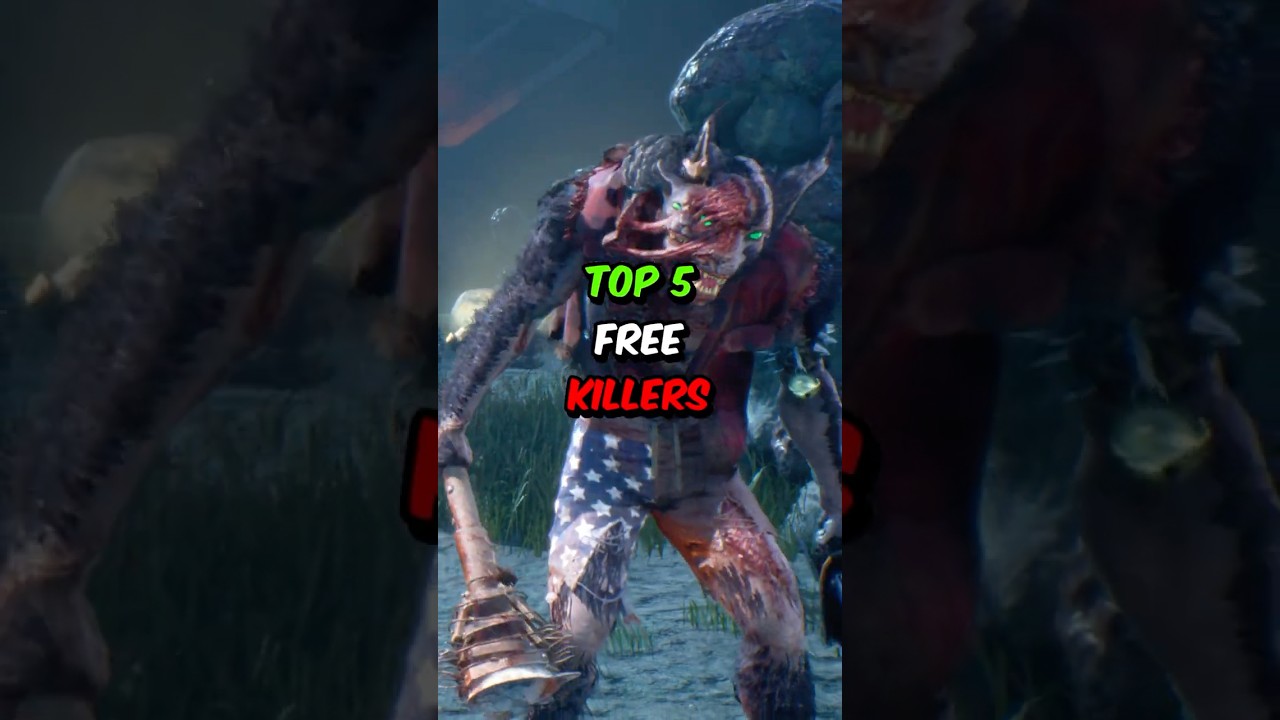 ЛУЧШИЕ убийцы, которых можно получить БЕСПЛАТНО в Dead by Daylight