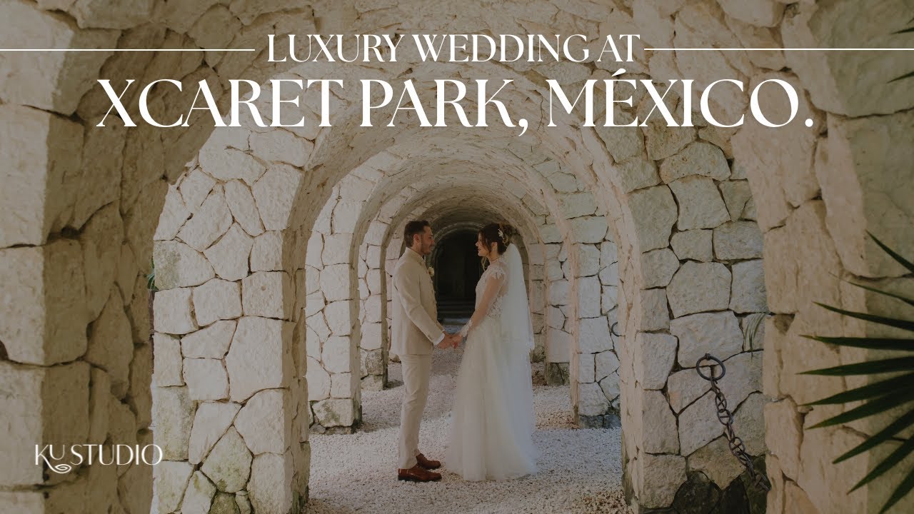Luxury Destination Wedding at Xcaret Park, M&eacute;xico | Fine Art Wedding Film by Ku Studio