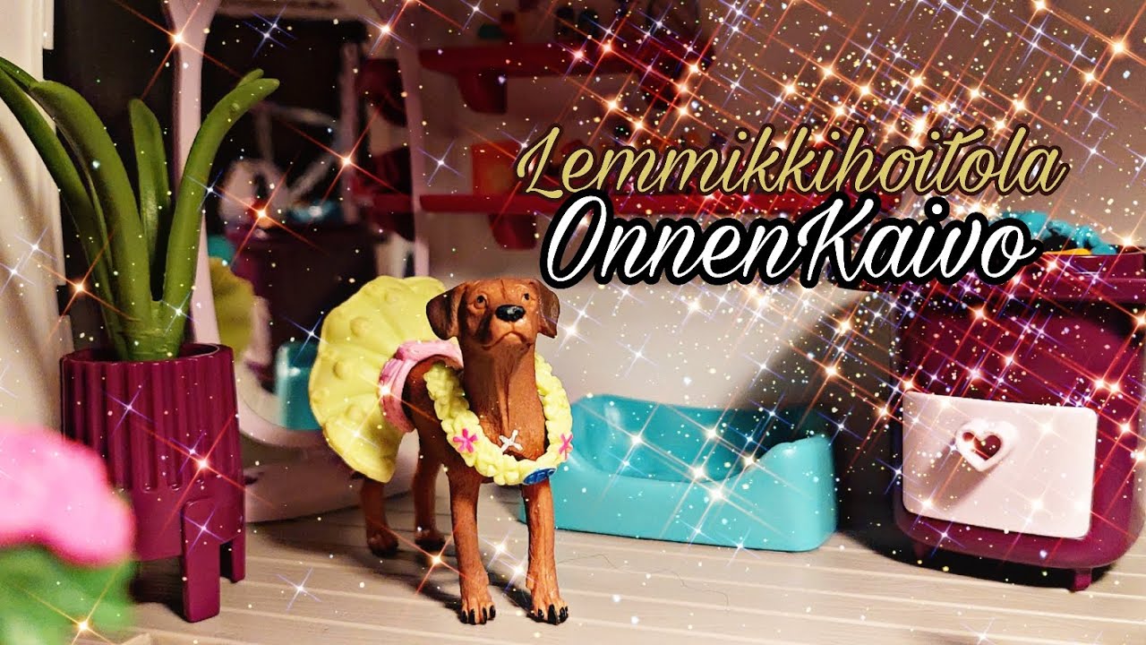 LEMMIKKIHOITOLA ONNENKAIVO ~ Schleich lyhytelokuva
