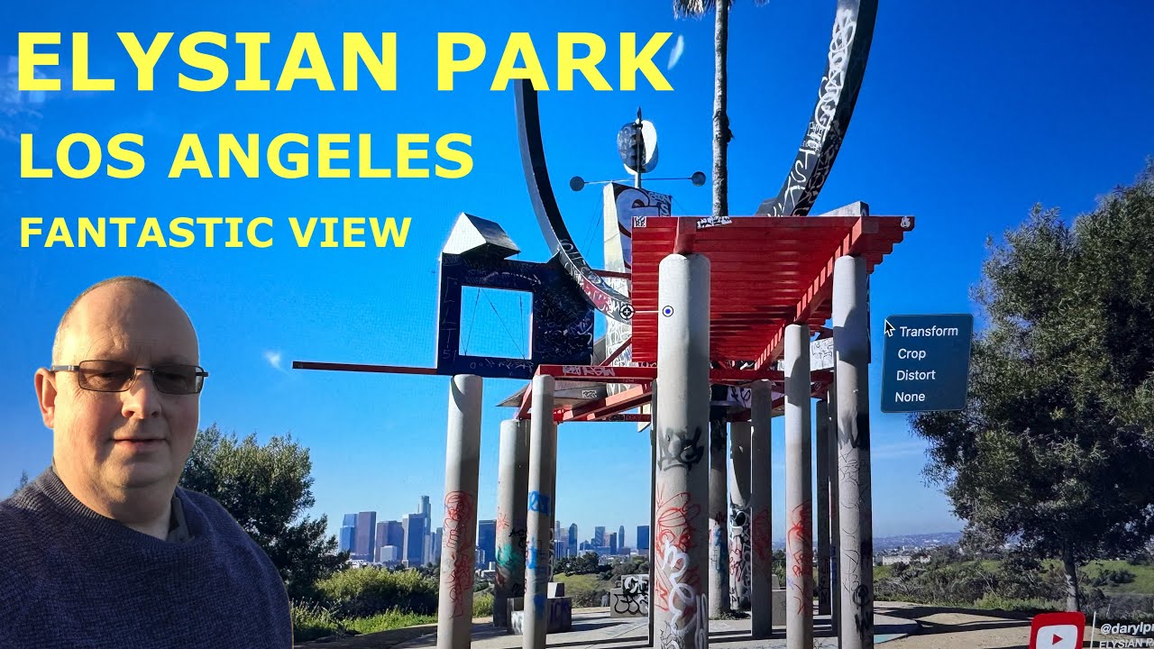 WHAT A VIEW OF LOS ANGELES FROM ELYSIAN PARK