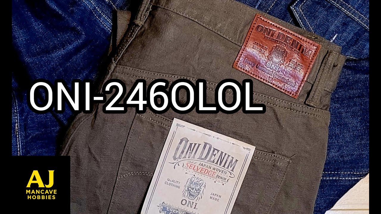 ONI 246 OLOL Review &mdash; Sizing Down from W34 to W33 (Denimio Unboxing)