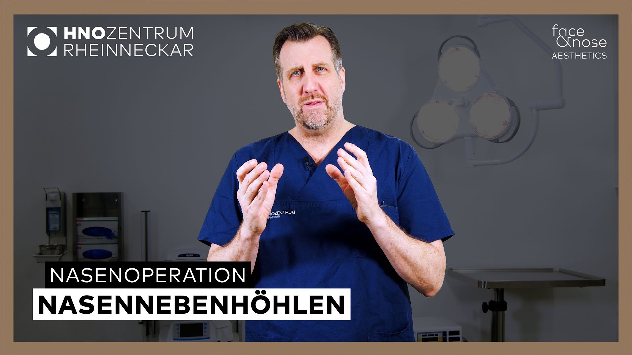 Nasenoperation - Nasennebenhöhlen