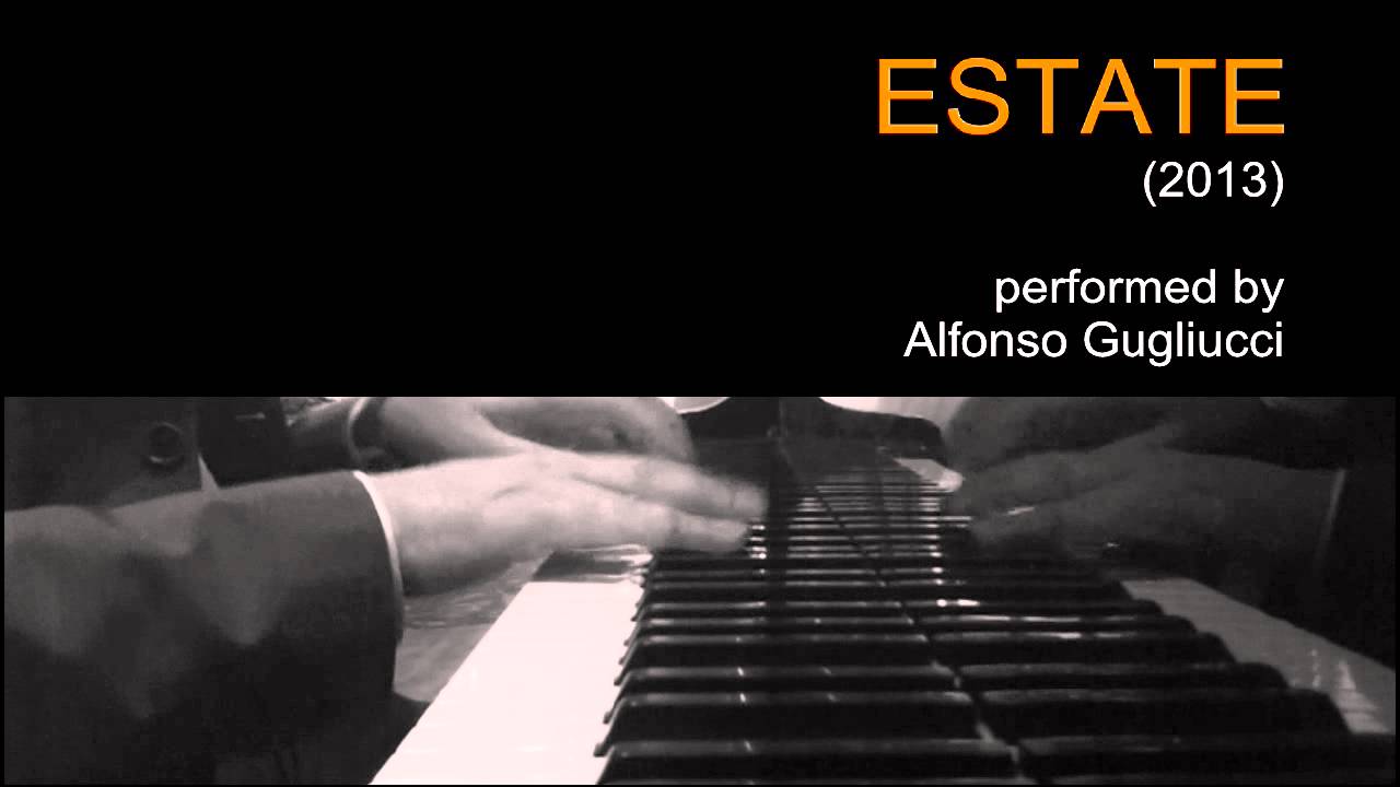 ESTATE (2013)  jazz piano improvisation