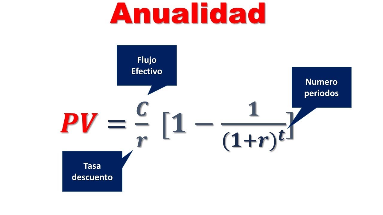Concepto de Anualidad