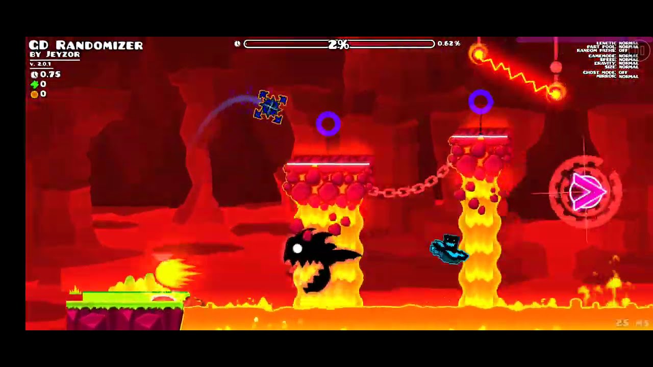 Playing GD Randomiser with my big bro @ThunderSlasher_Official