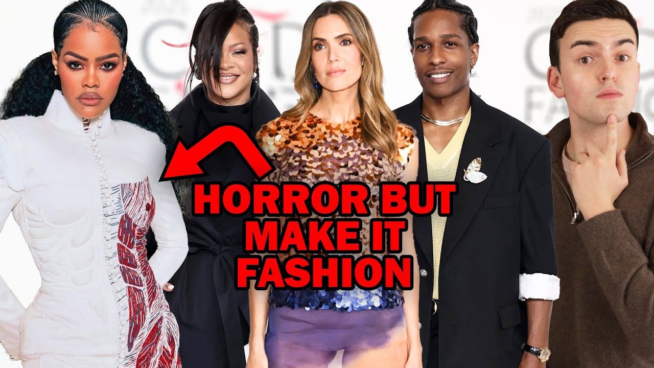 МОДНАЯ ПРЕМИЯ CFDA AWARDS (Кровавое платье с бисером и мускулами!?)