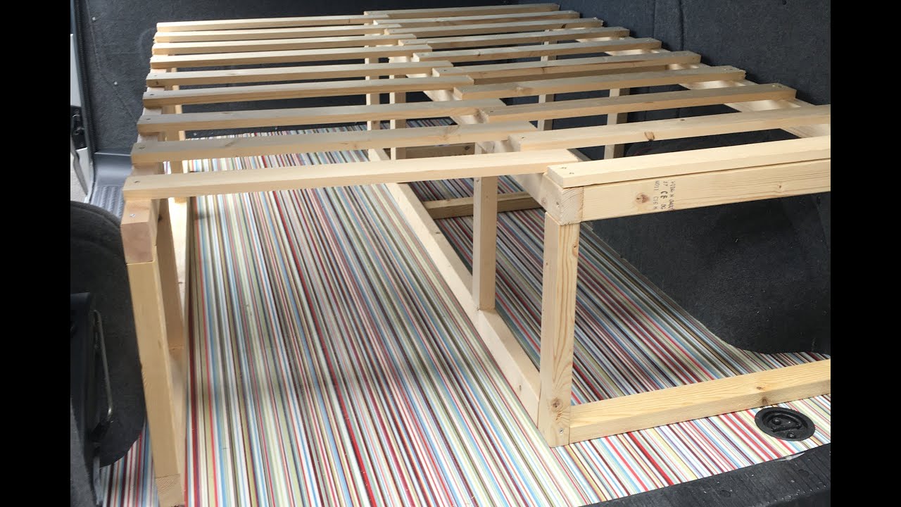 Pull Out Bed Build - Part 2 - VW T6 Transporter Day Van Conversion