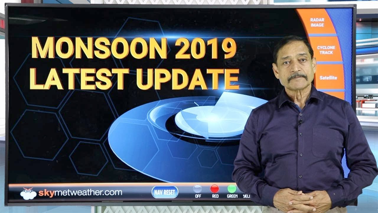 Southwest Monsoon 2019 hits Kerala, sluggish progress ahead | Skymet weather